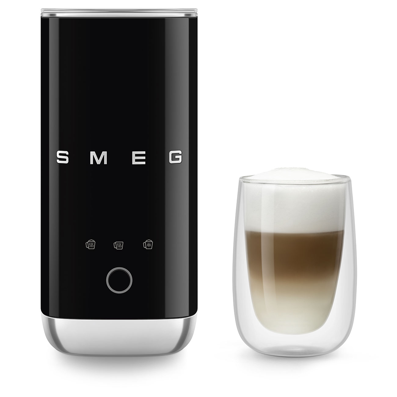 کف شیر ساز اسمگ ایتالیا Smeg MFF02BLEU مشکی